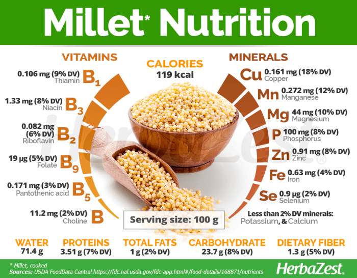 Bajra nutrition facts 100g